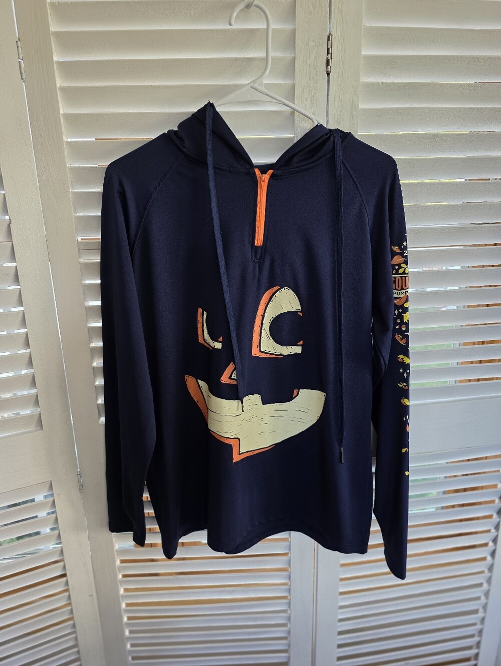 Sour Fish Event's Gourdy's Pumpkin Run 2021 Long Sleeve Shirt Size M